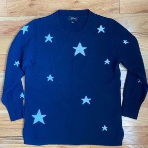 JCREW STAR SWEATER